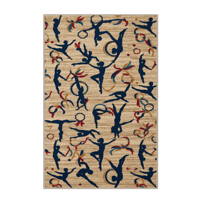  Tapis lavable de gymnastique rythmique lavable