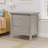 Lausanne Silver Champagne 3 Drawers Nightstand-982162742