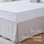 Jupe de lit en lin belge avec volant de lit sur mesure 14 pouces-130595011-130595014