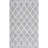 Jacques Hand Woven Wool/Cotton Geometric Rug in Ivory/Navy-1235053338