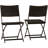 Womack Outdoor Folding Dining Side Chairs