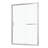 Shower Door 48" W X 72"H Single Sliding Bypass Shower Enclosure-111795448