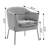 Bihter Boucle Barrel Chair-93464987