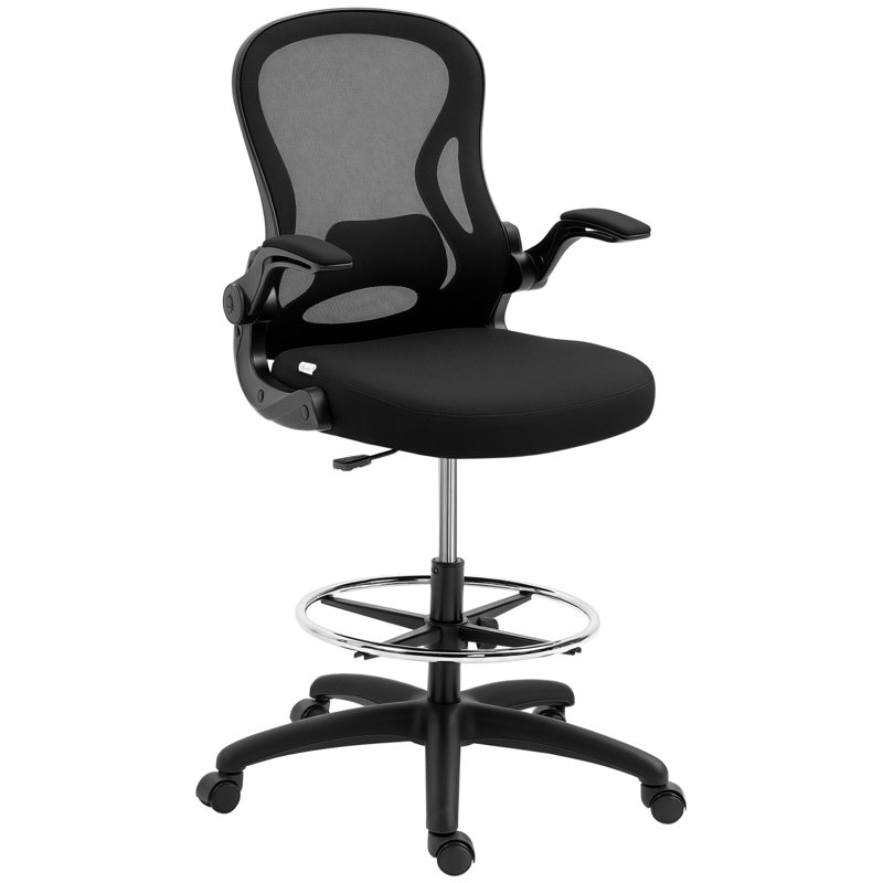 Koeplin Drafting Chair, Black