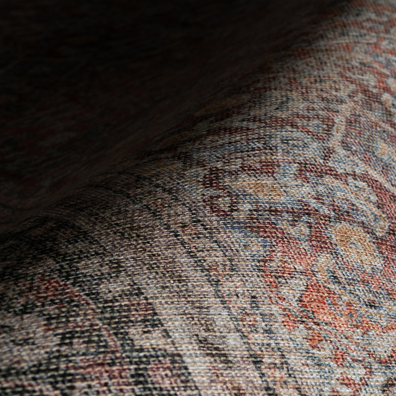 Tapis traditionnel à médaillon rétro de la collection Nuloom Hillstone Elfrieda, Rectangle 9 pi x 12 pi