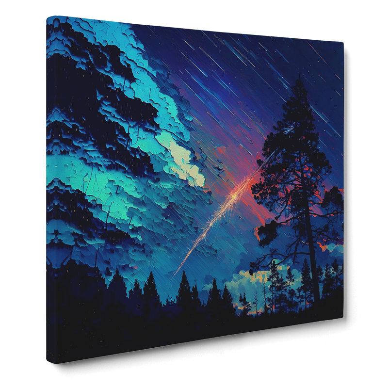 Modern Wall Art - Wrapped Canvas, 50cm H x 50cm W x 3cm D