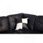 Ensemble de canapé modulaire 3 pièces, (noir) Canapé en similicuir orienté à gauche avec repose-pieds avec rangement gratuit