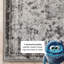 Tapis gris médaillon Well-1497987439