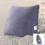 Grey Rectangular Floor Cushion