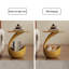 Table d'appoint de rangement multifonctionnelle jaune