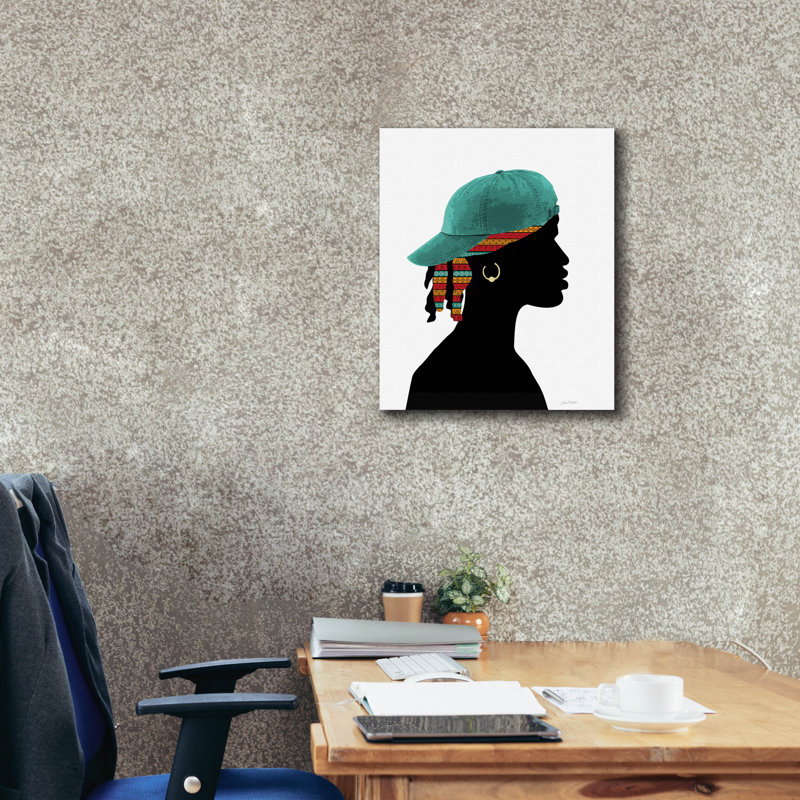  «Oh Happy Day F» par Jean Plout, art mural sur toile, 20 po x 24 po