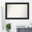 Miroir mural de salle de bain noir non biseauté 23,5 po x 29,5 po Shipwreck-854244470