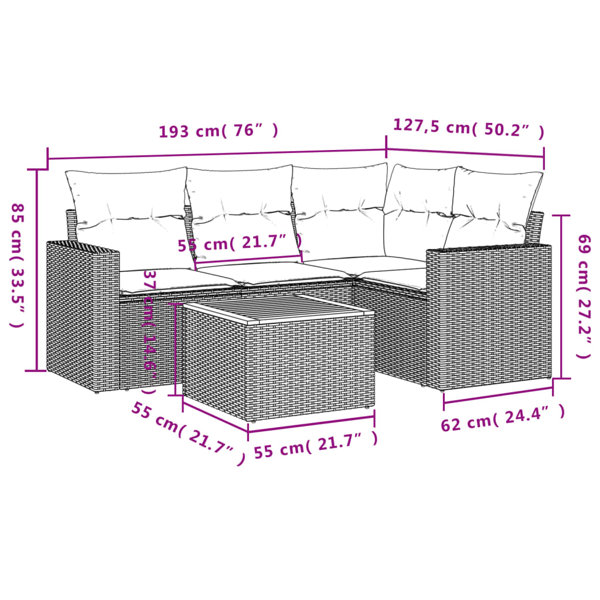 Dimensions du produit