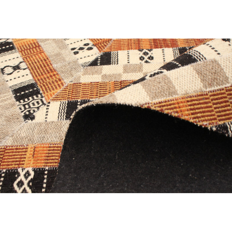 Bromleigh Cowhide Patchwork Indoor Rug