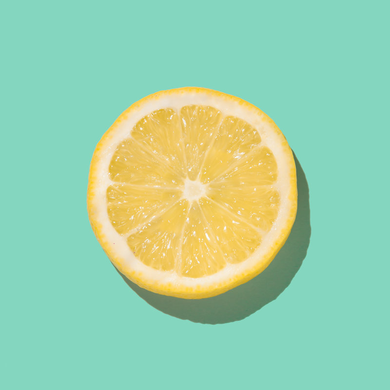 Lemon Slice by Ivan101 - Wrapped Canvas Print, 122cm H x 122cm W x 3.8cm D