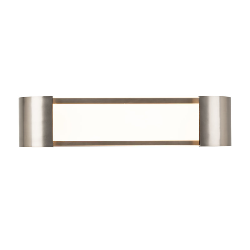 Strattford Dimmable LED Bath and Wall Light Bar, Aged Brass, 22" W