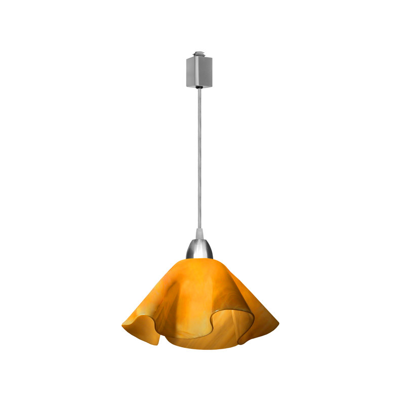 Luminaire suspendu Dale, Grand, Nickel, Beige champagne, brun clair et blanc