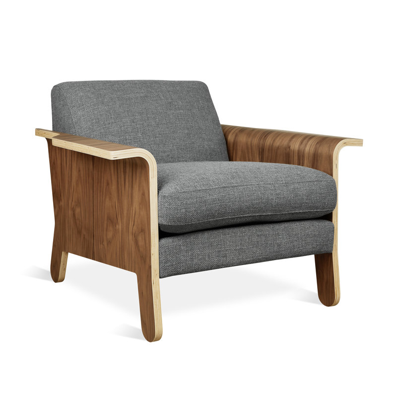 Lodge Chair, Andorra Pewter Performance Basketweave