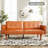 Besharat Convertible Futon Sofa Bed, Faux Leather Futon Couch Sleeper Recliner for Living Room-119573585