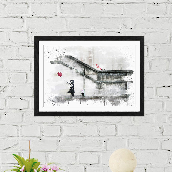 Print, 45cm H x 62cm W x 3cm D, Framed Picture