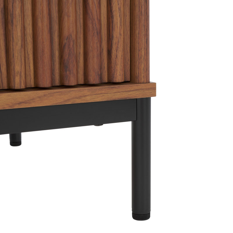 Gyselle Single Coffee Table, Walnut