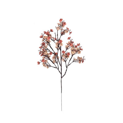 Bouquet de fleurs de 19,3 pouces imitant le jaune d'hiver pour la décoration des Fêtes de Noël
