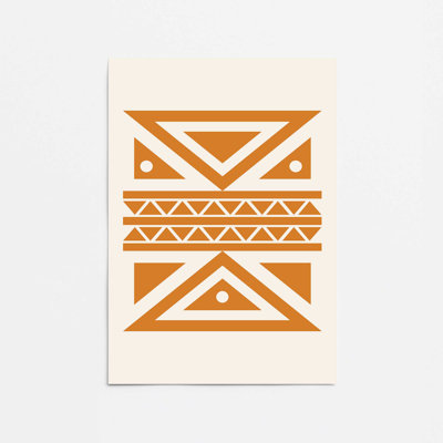 Modern Tribal Patterns III Rolled Print