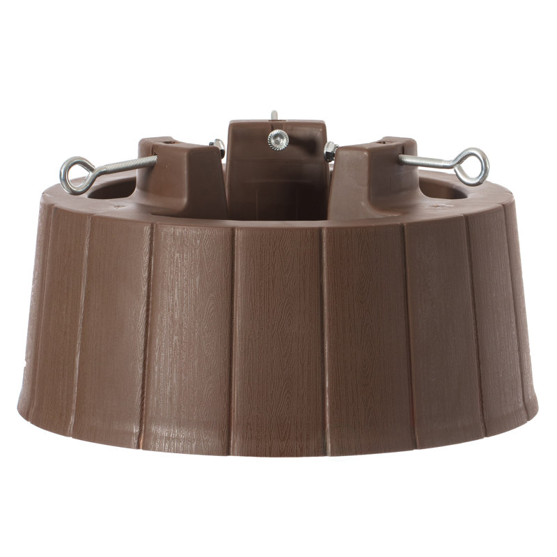 Support d’arbre en plastique, Brun