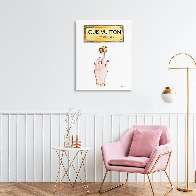 Toile à boutons de luxe, design par Amanda Greenwood, H 20 po x l 16 po