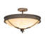 Hoja 2 - Light Semi Flush Mount