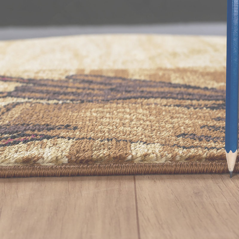 Tapis tribal beige Southwest, Rectangle 7 pi 10 po x 10 pi 3 po