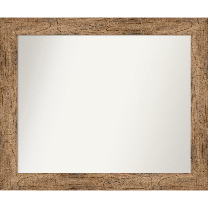 Timmy Solid Wood Wall Mirror, 29.5" x 35.5", Rectangle