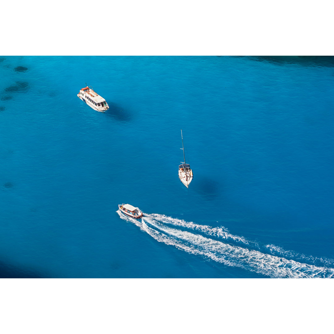 Boote im türkischen Meer