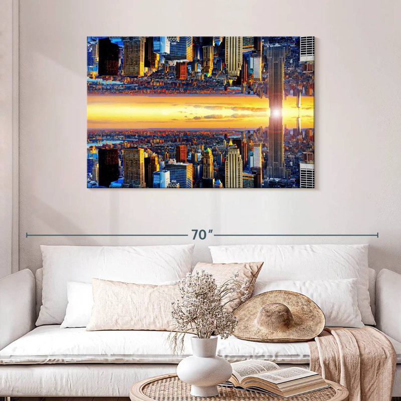 Sirci NYC Double Face, H 30 po x l 45 po