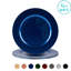 Argon Tableware - 33cm Melamine Charger Plates - Set of 6 - Metallic Finish-1269298036