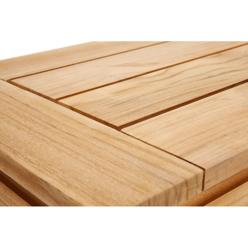 Winston All-Natural Teak Outdoor Dining Bench