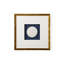 Intaglios On Navy V Print