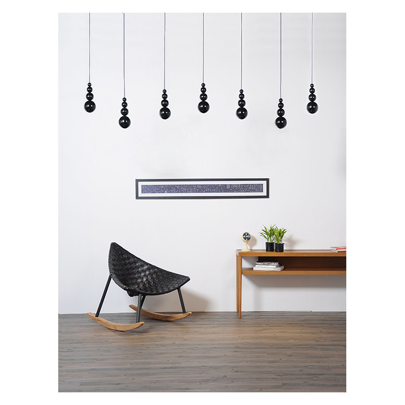 Bubble 1 - Light Pendant, Black