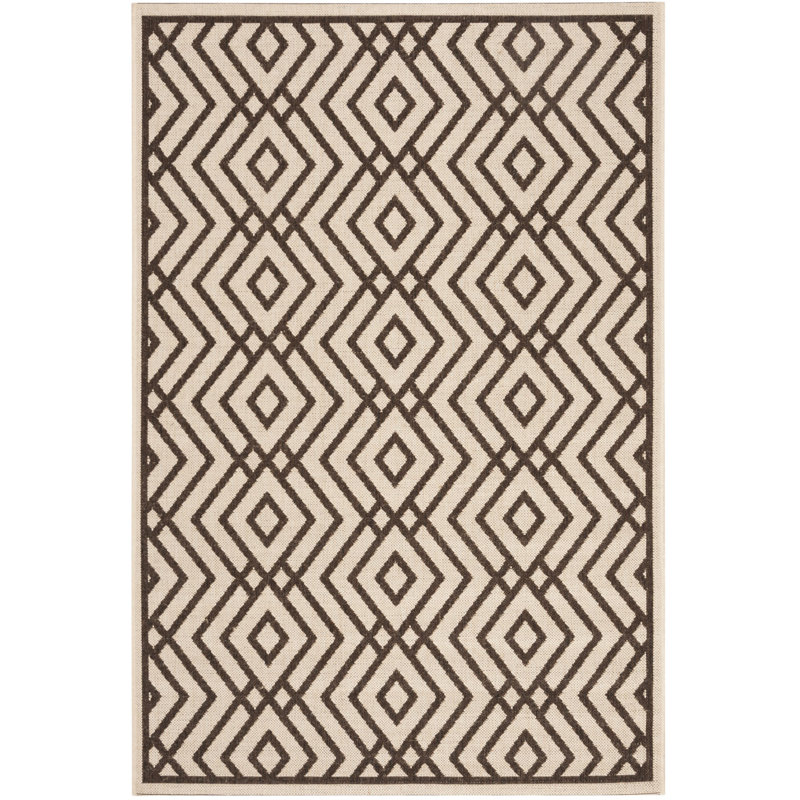 Tapis géométrique Gowanus 100 Performance, Rectangle 4 pi x 6 pi