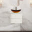 Meuble-lavabo mural simple 30 po avec lavabo vasque, robinet-825569735-825569737