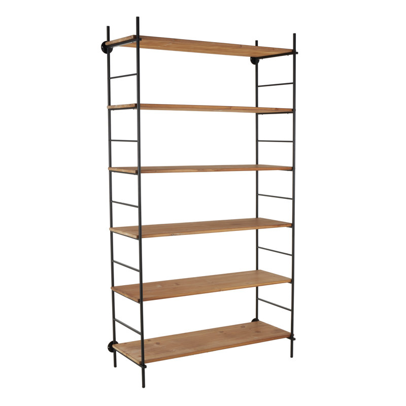 Étagère à 6 niveaux Cole and Grey, H 87 po x l 48,5 po x P 18,5 po