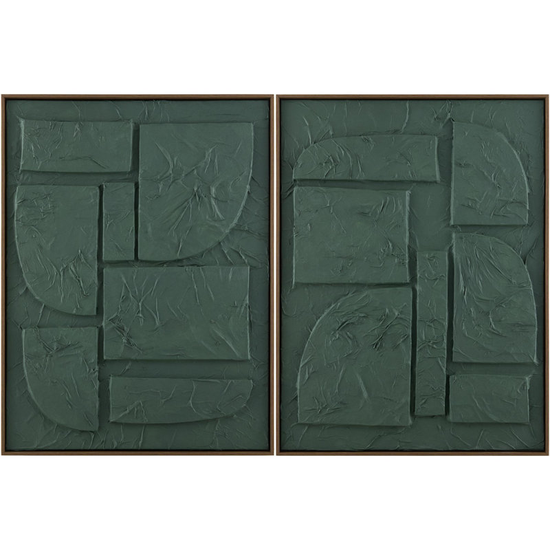 Pepitone Wall Art, Dark Green
