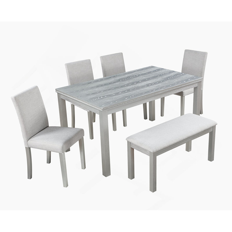 6 Pieces Dining Table Sets