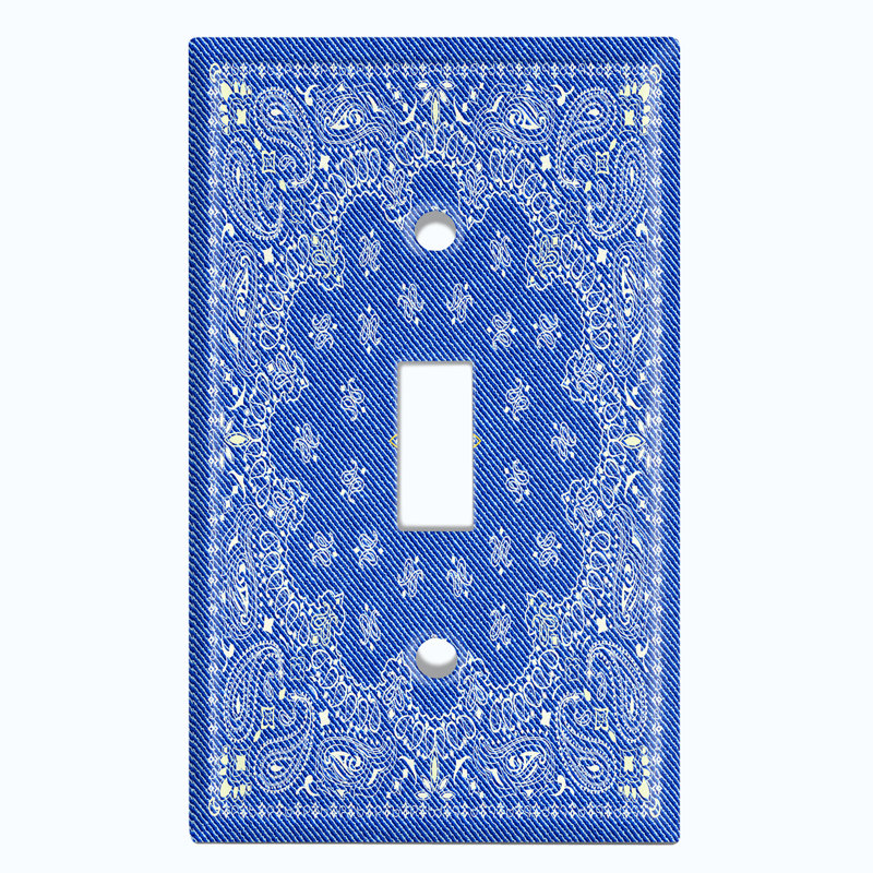 Interrupteur à levier, Bleu