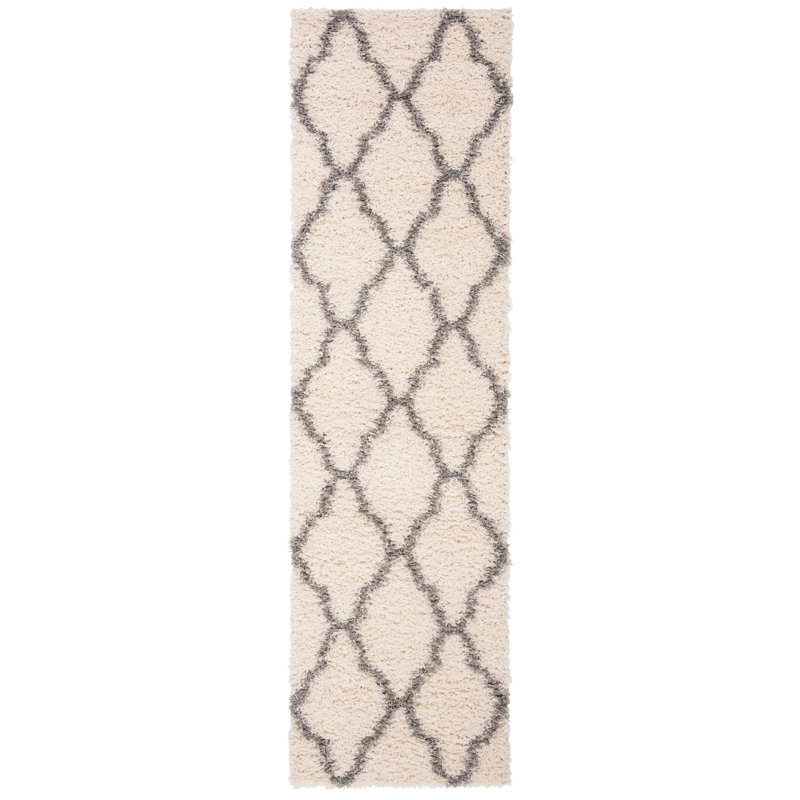 Tapis à poils longs Sgd-Dallas, Tapis de couloir 2 pi 3 po x 8 pi
