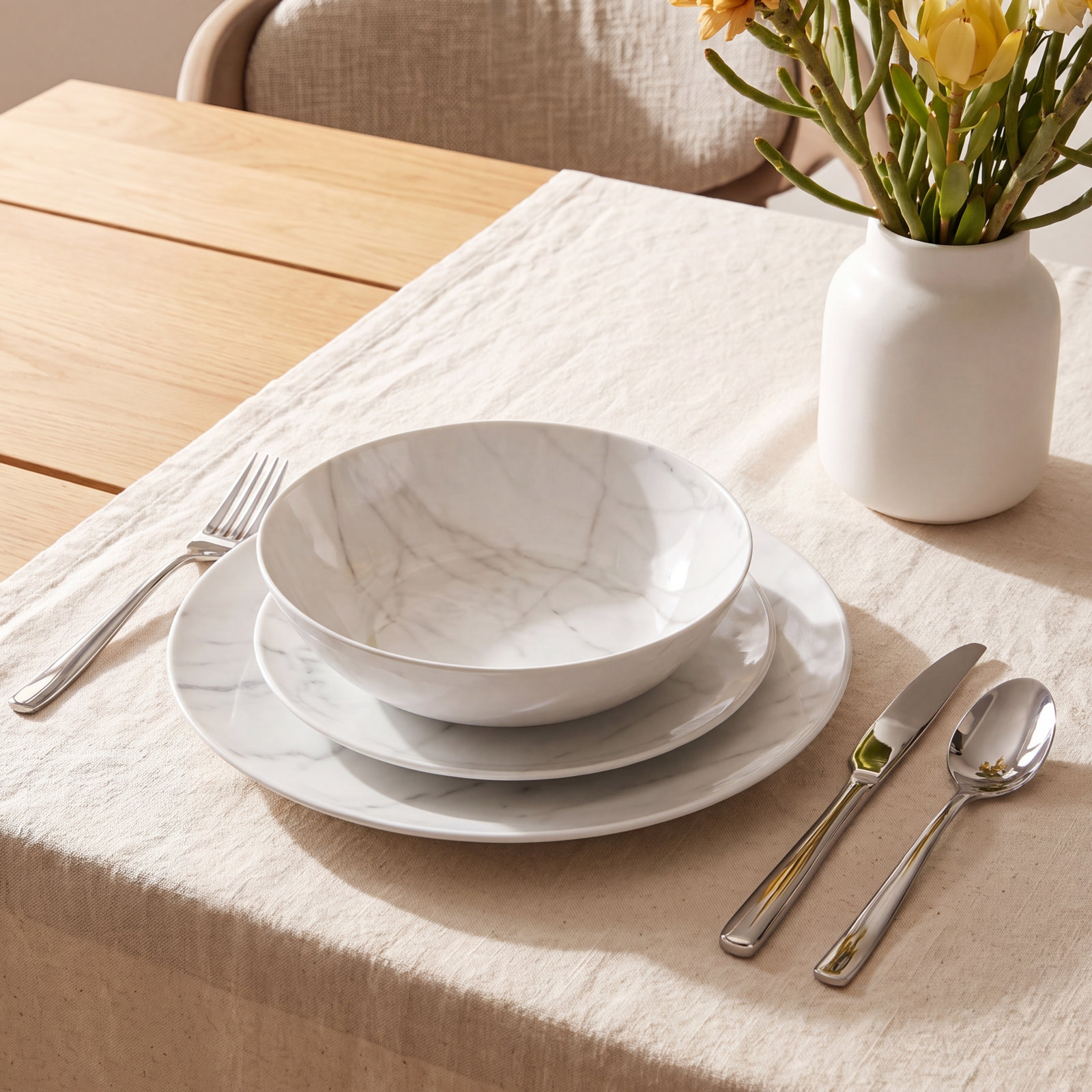 Helia Melamine Dinnerware Set