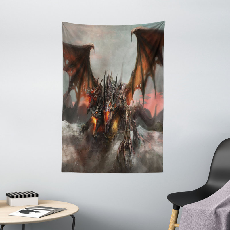 Tapisserie fantaisie en polyester, H 60 po x l 40 po