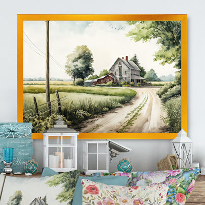 " Beautiful Barn In Spring V "