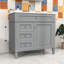Meuble-lavabo ajustable avec 2 tiroirs Eleene-668556239
