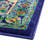 Oval Oriental Navy/Blue/Yellow Area Rug-1051856293